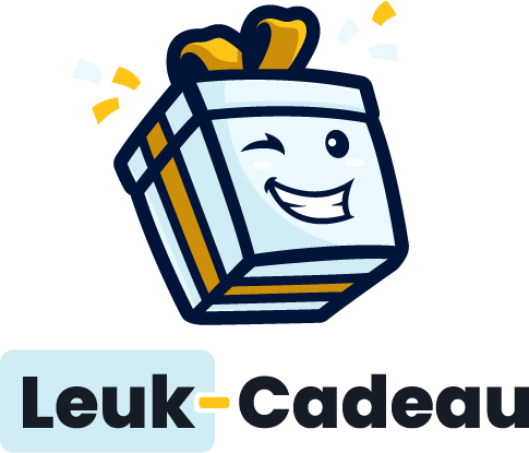 Leuk cadeau vierkant logo