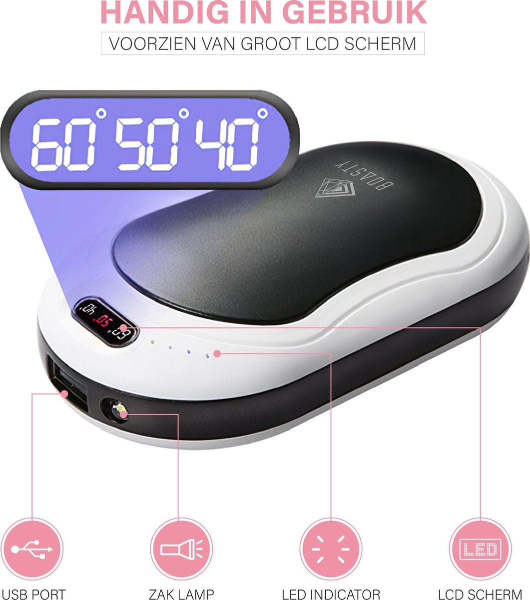 Oplaadbare Elektrische handwarmers