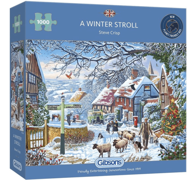 Winter puzzel 1000 stukjes