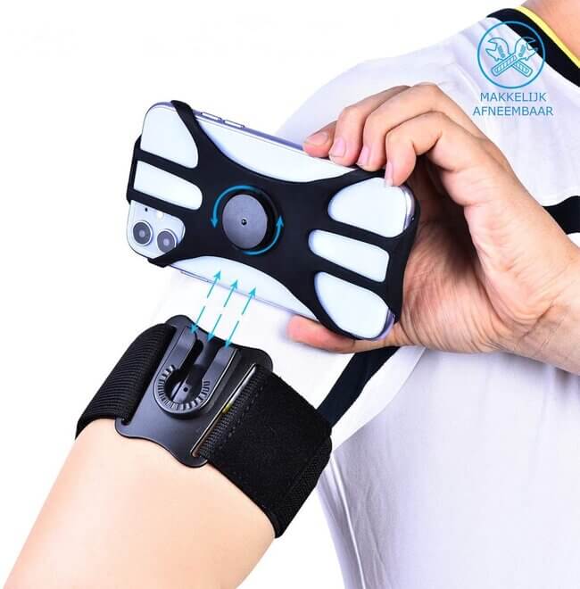Mobiele telefoon armband