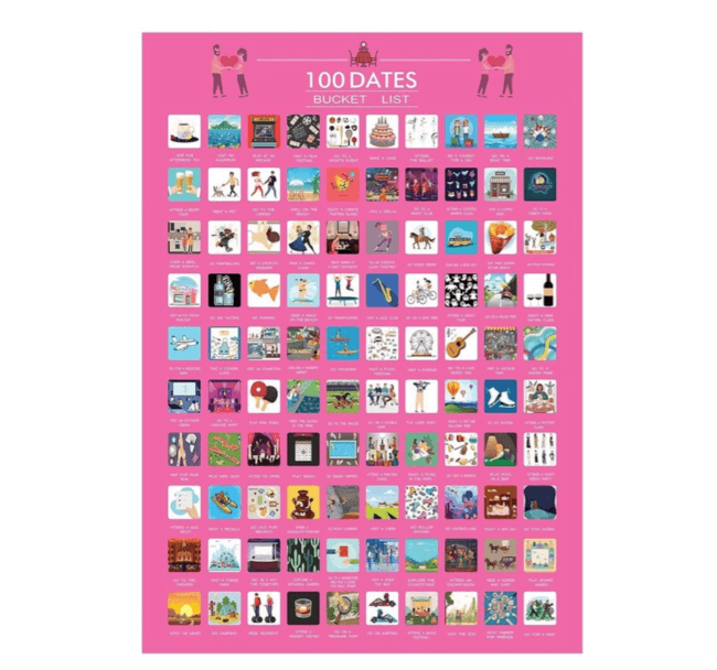 100 Dates Krasposter