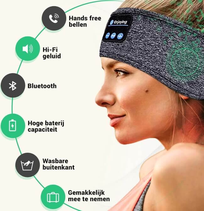Bluetooth Hoofdband