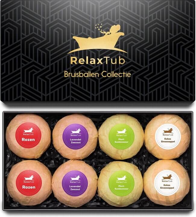 Bruisballen in Luxe Cadeauverpakking