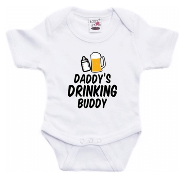 Daddy's Drinking Buddy Rompertje
