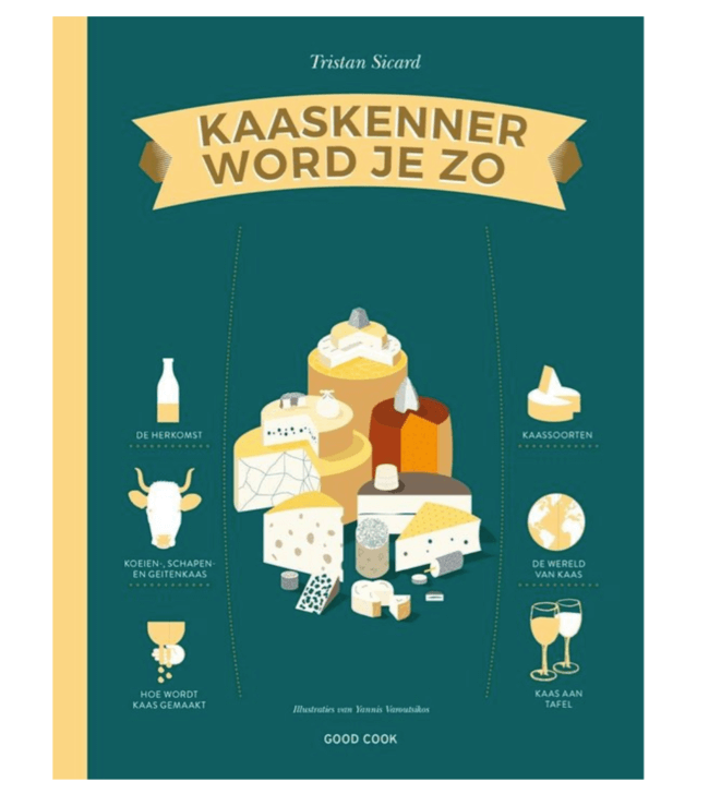 Kaaskenner word je zo
