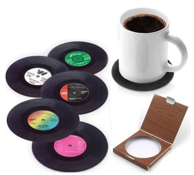 LP Vinyl Onderzetters