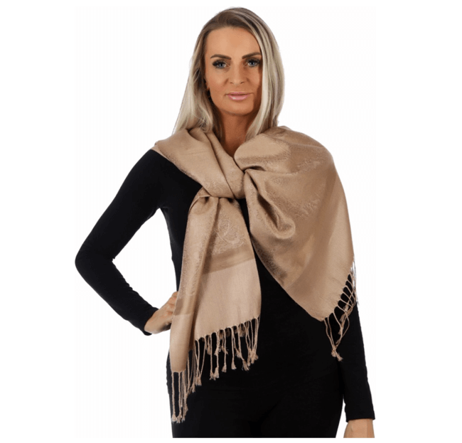 Pashmina van Kasjmier en Zijde