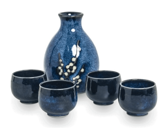 Sake set Edo Japan