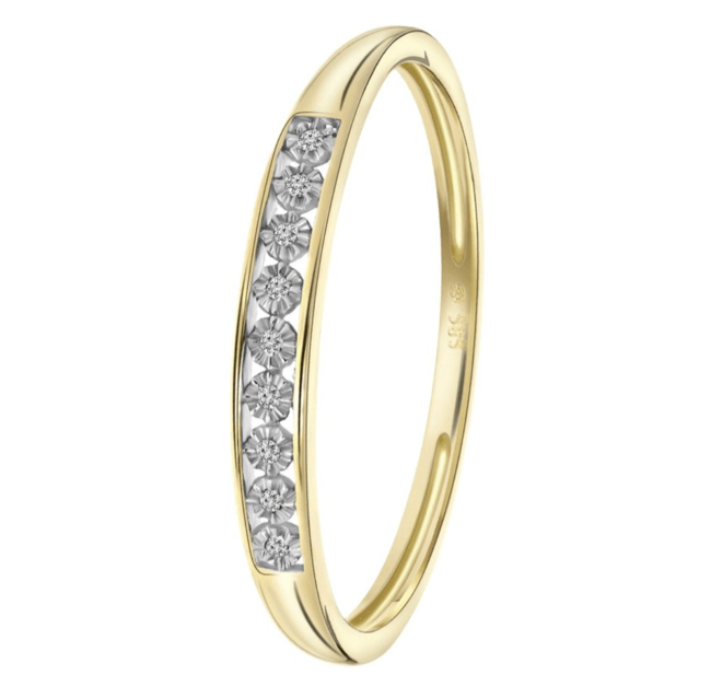 Elegante ring met Diamanten