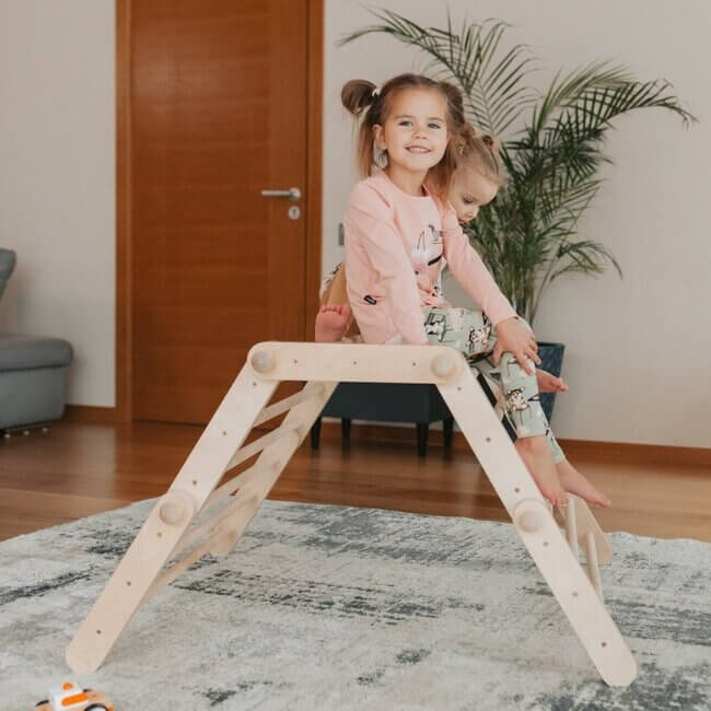 Houten klimrek Fipitri
