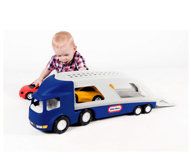 Speelgoed vrachtwagen