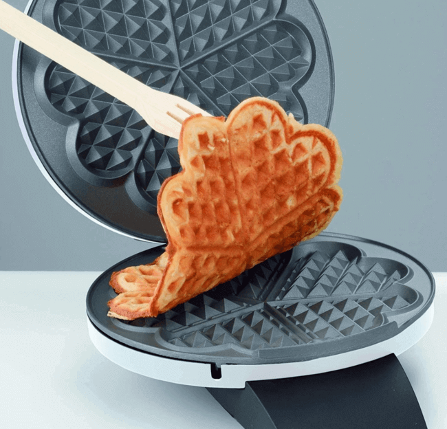 Wafelmaker Hartvorm